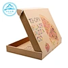 Hot sales factory price Food grade kraft paper custom design 8 9 10 11 12 13 14 15 16 pizza box