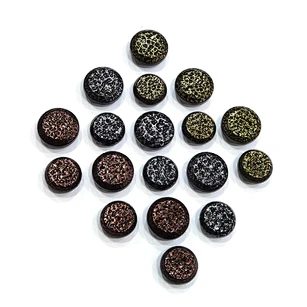 Custom Electroplating Burst Color Antique Gold Antique Silver Red Bronze Snap Button