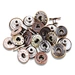 metal jeans button