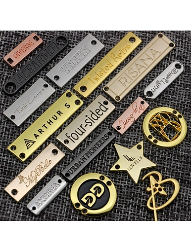 metal labels