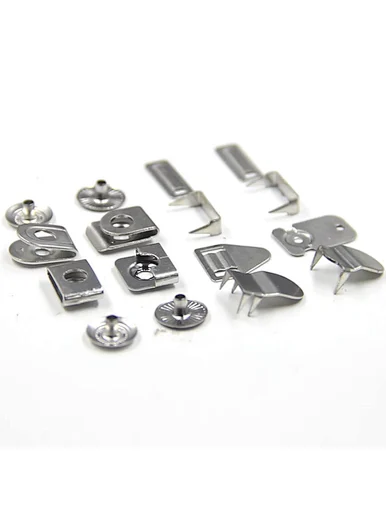 trouser metal hook button