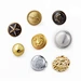 metal coat buttons