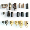 Factory wholesale various specifications of metal cord end stopper plating color shock cord end