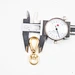 gold snap hook