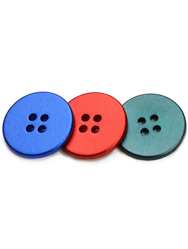 Aluminium Alloy 4-Holes Button