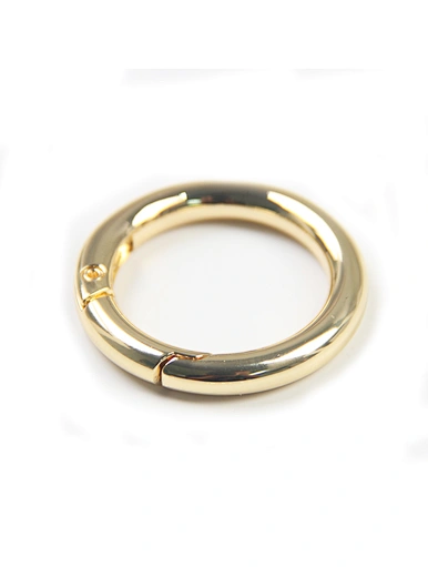 gold spring ring clasp