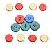 Aluminium Alloy 4-Holes Button