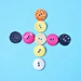 two hole button