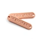 New Style Custom High Quality Metal Accessories Sewing  Metal Label For Clothing metal label for handbag