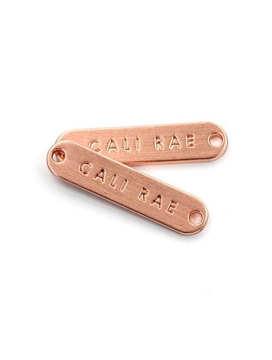 custom metal label