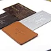 PU leather plate