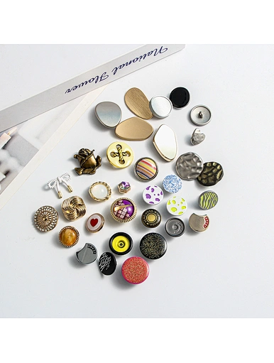 Jeans Buttons And Rivets