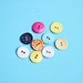 two hole button