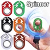 The super fun fidget keychain spinner with lightning logo matches your keys and pendant spin it anywhere anytime