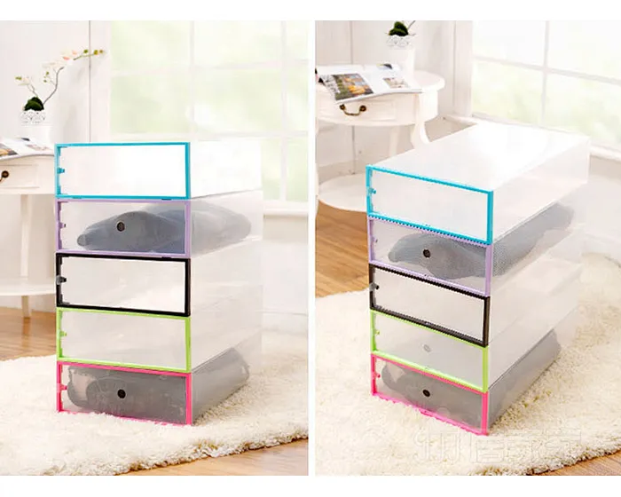 plastic shoe boxes dunelm