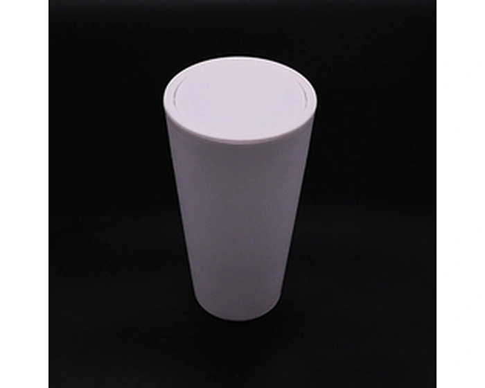 small plastic wastebasket