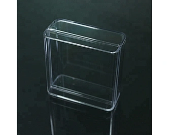 Factory production customized logo wholesale clear transparent usb pen flash drive waterproof plastic packaging gift box