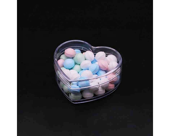 empty heart chocolate box