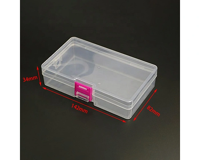 clear plastic box