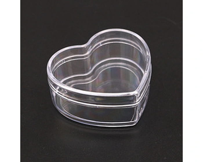 empty heart chocolate box