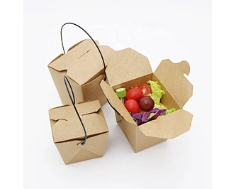 Factory wholesale disposable fast food box plastic handle, paper box plastic handle, takeaway bag handle 29cm
