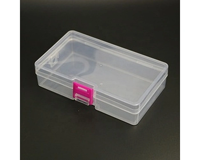 clear plastic box