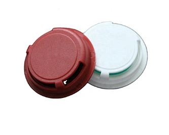 Custom pp material anti dust face mask filter, fashion round breathable pp plastic filter face mask valve