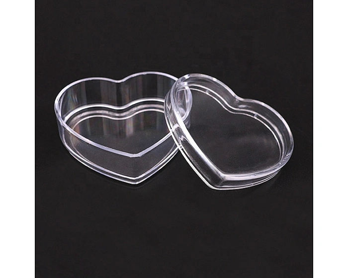 empty heart chocolate box