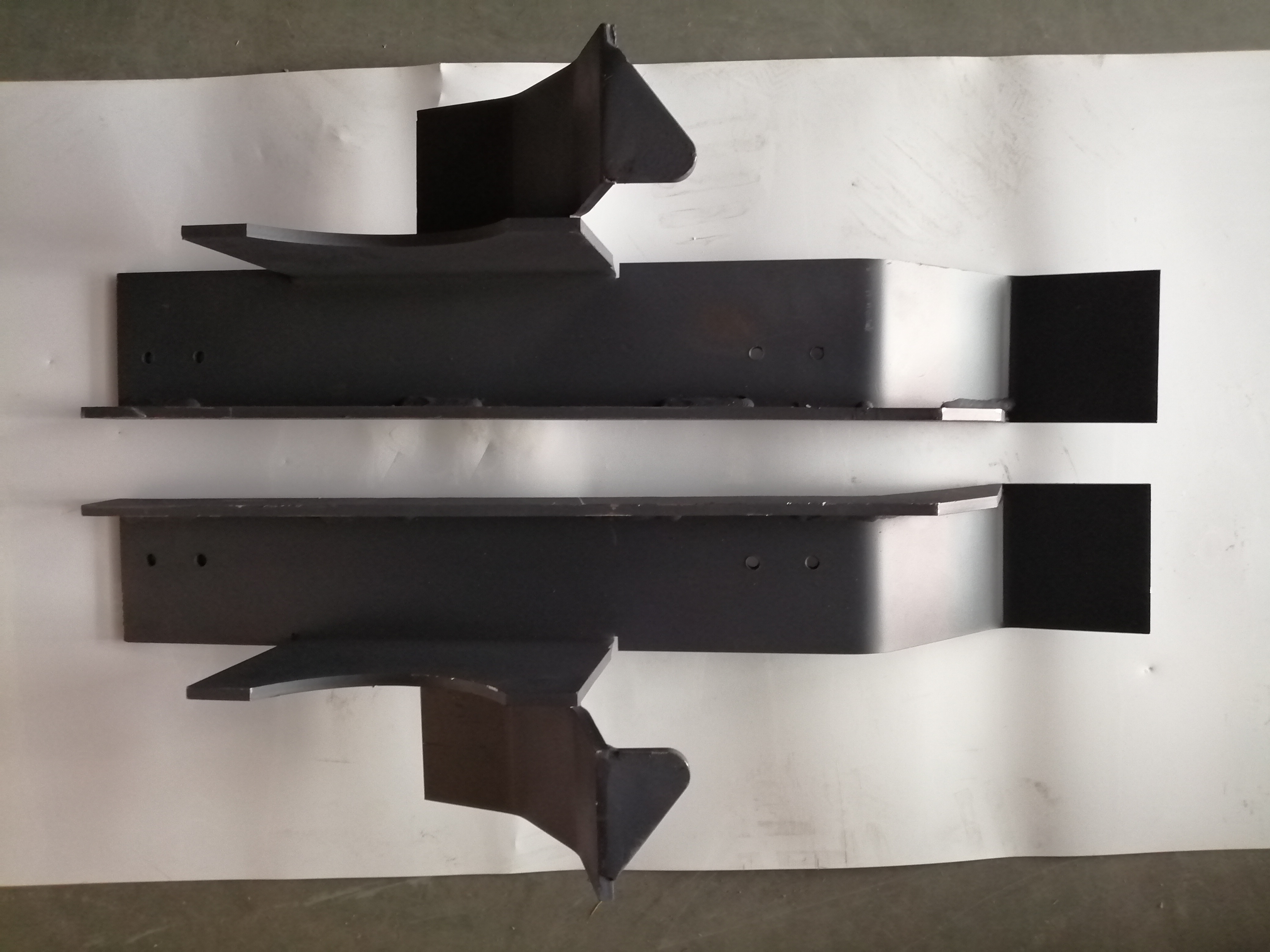 Shaft auger plate