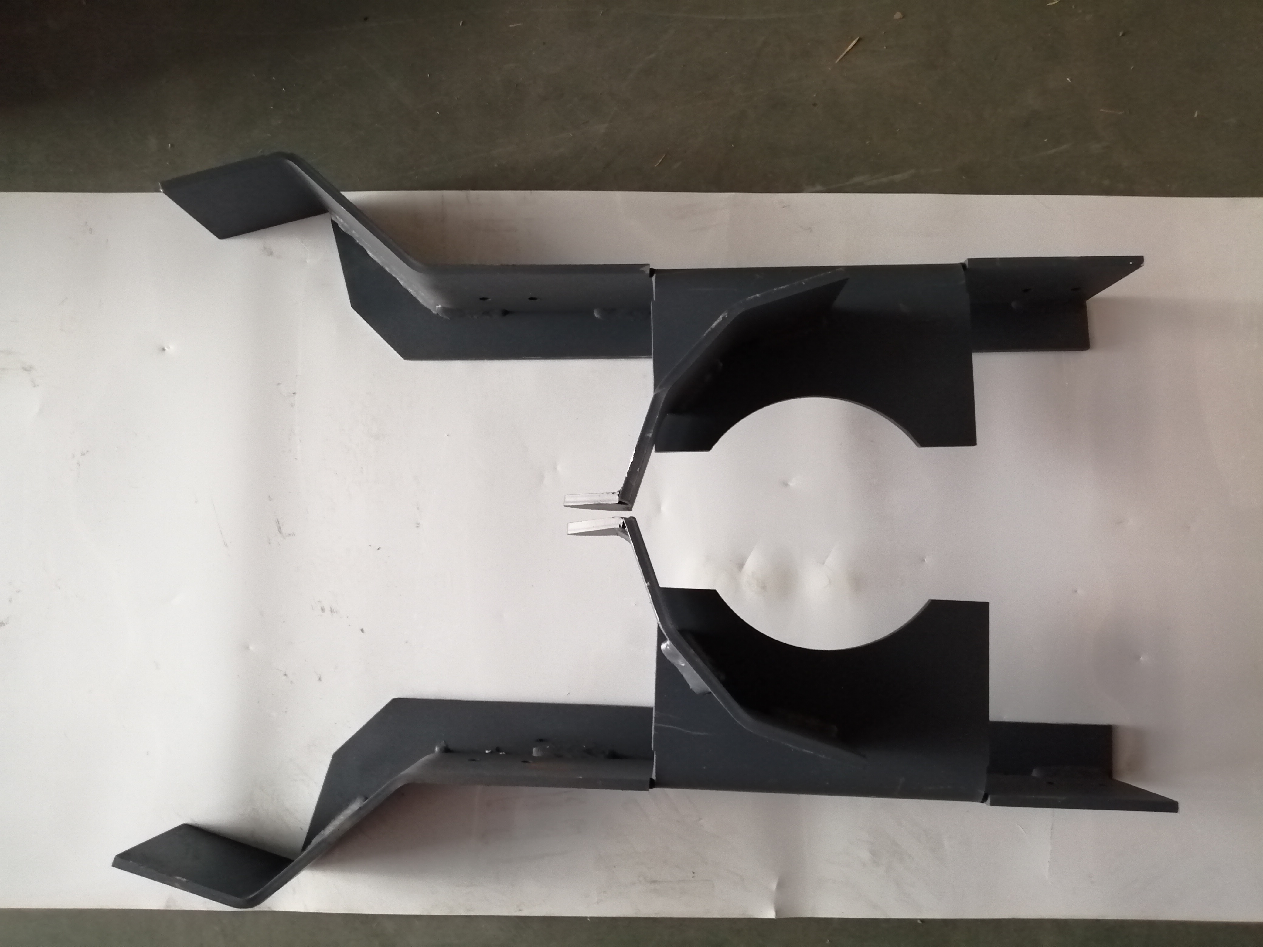 Shaft auger plate
