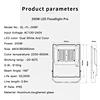 zigbee flood light 200W