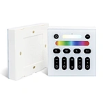 GL-W-003Z Gledopto RGBW RGBCCT 2.4G RF Touch Panel Remote Control 4 Zone Group Controlling Wall Mounted Remote Controller