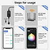 wifi led strip controller rgb cct