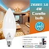 smart zigbee led bulb e14
