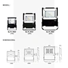 led floodlight rgb 10W