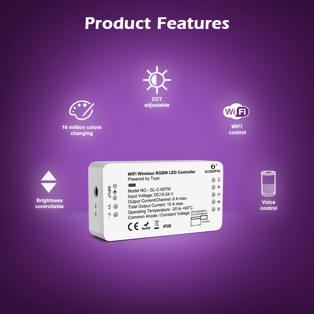 Tuya Wifi LED controller