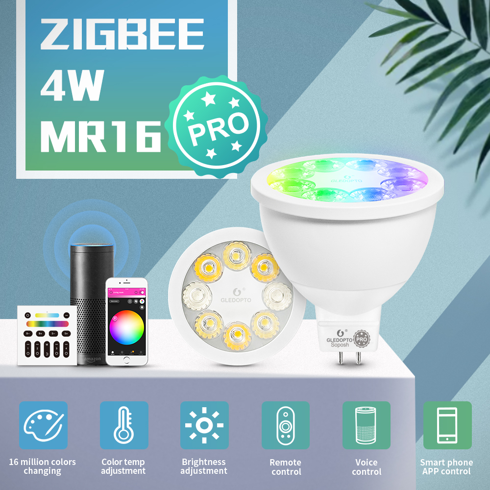 smart 12V rgb led spot lamp