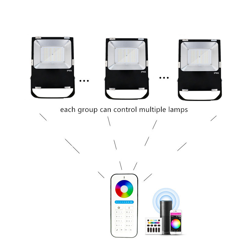 smart flood light 100W