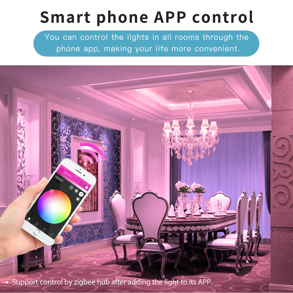 smart zigbee led bulb e14