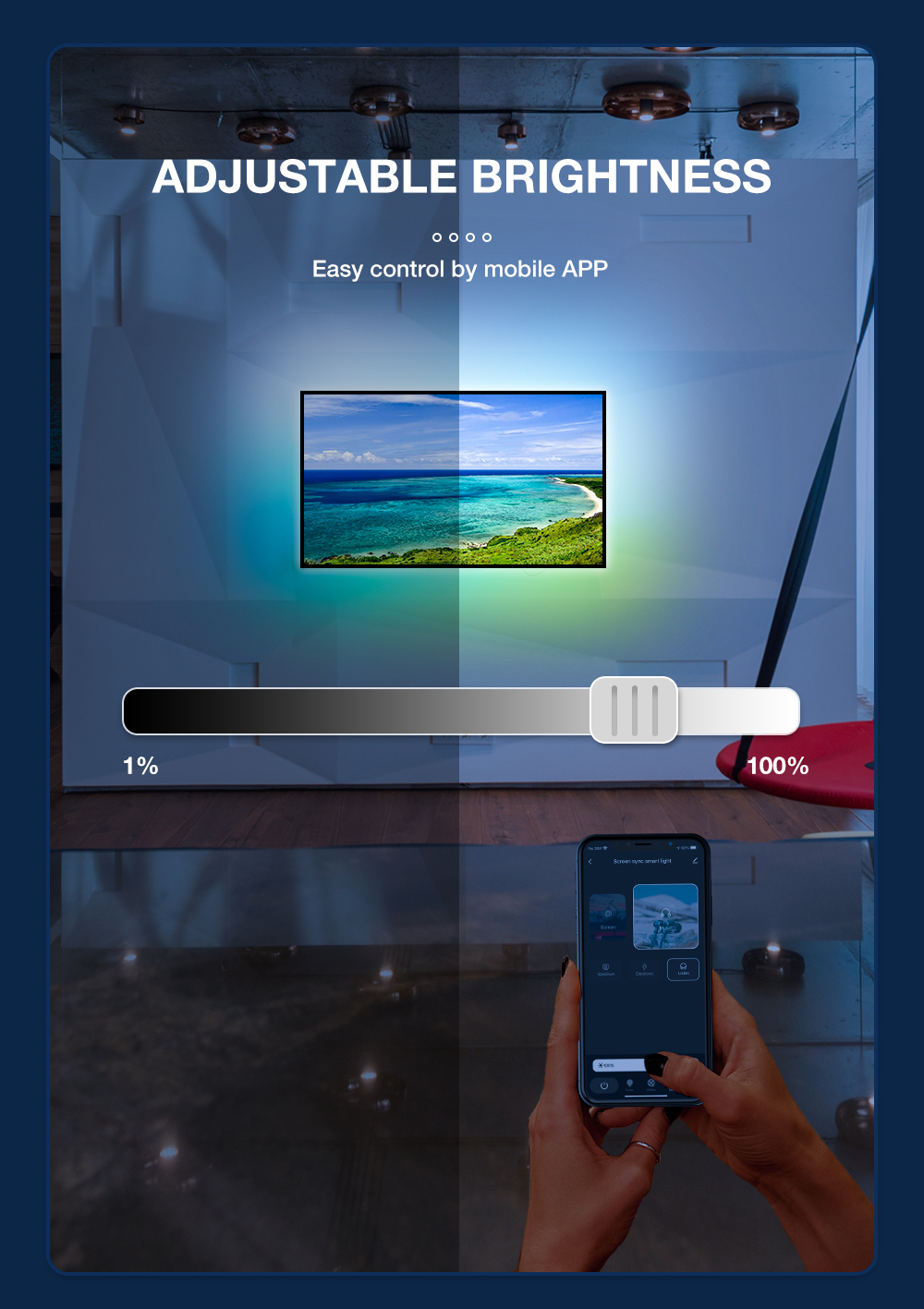 hdmi sync TV ambinent light