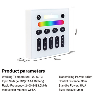 wall switch touch dimmer