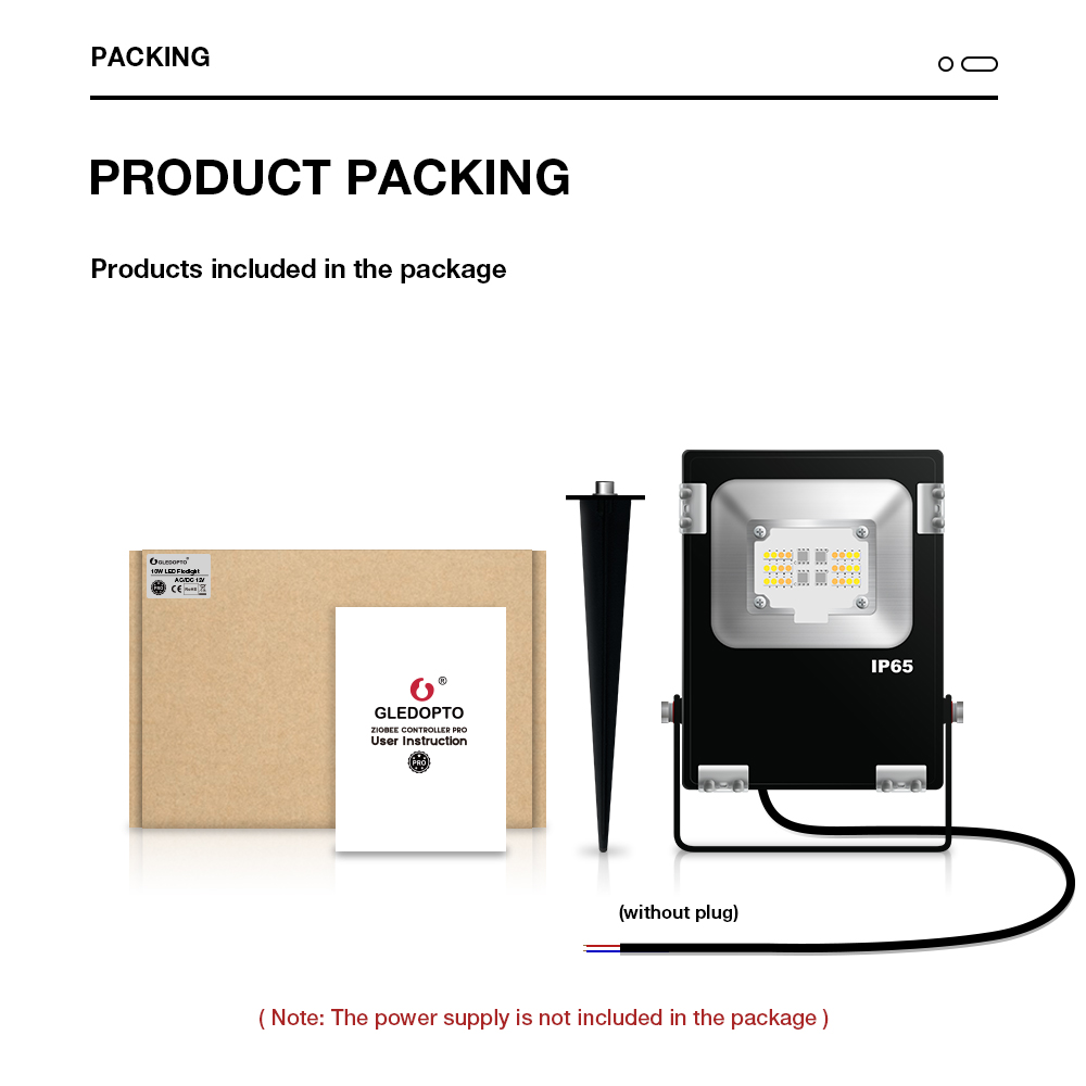 zigbee flood lights 12V