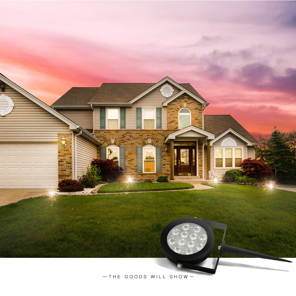 smart zigbee rgb outdoor spotlight