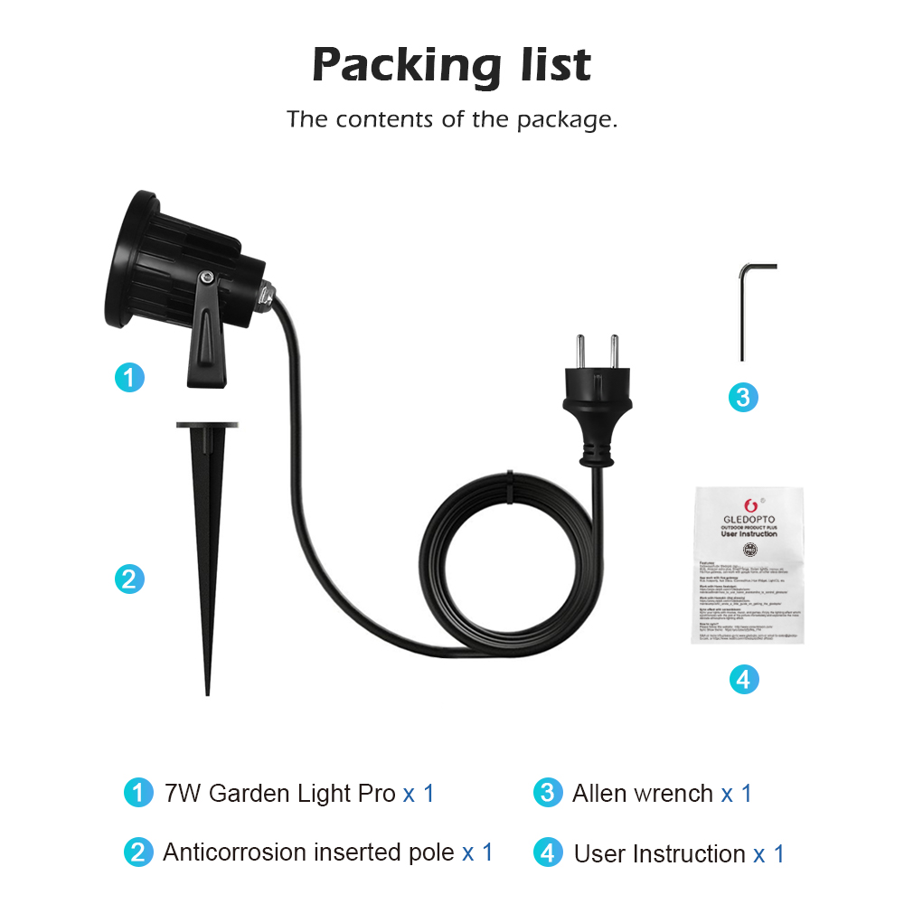 rgbcct zigbee garden light
