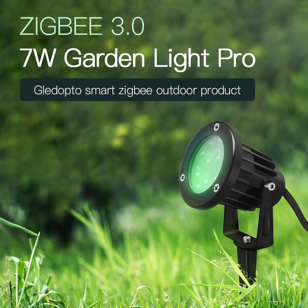24V garden spotlight rgbw