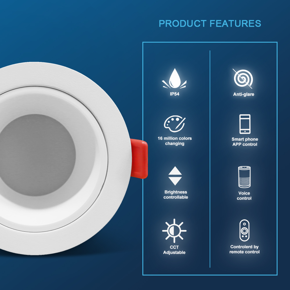 zigbee led downlight
