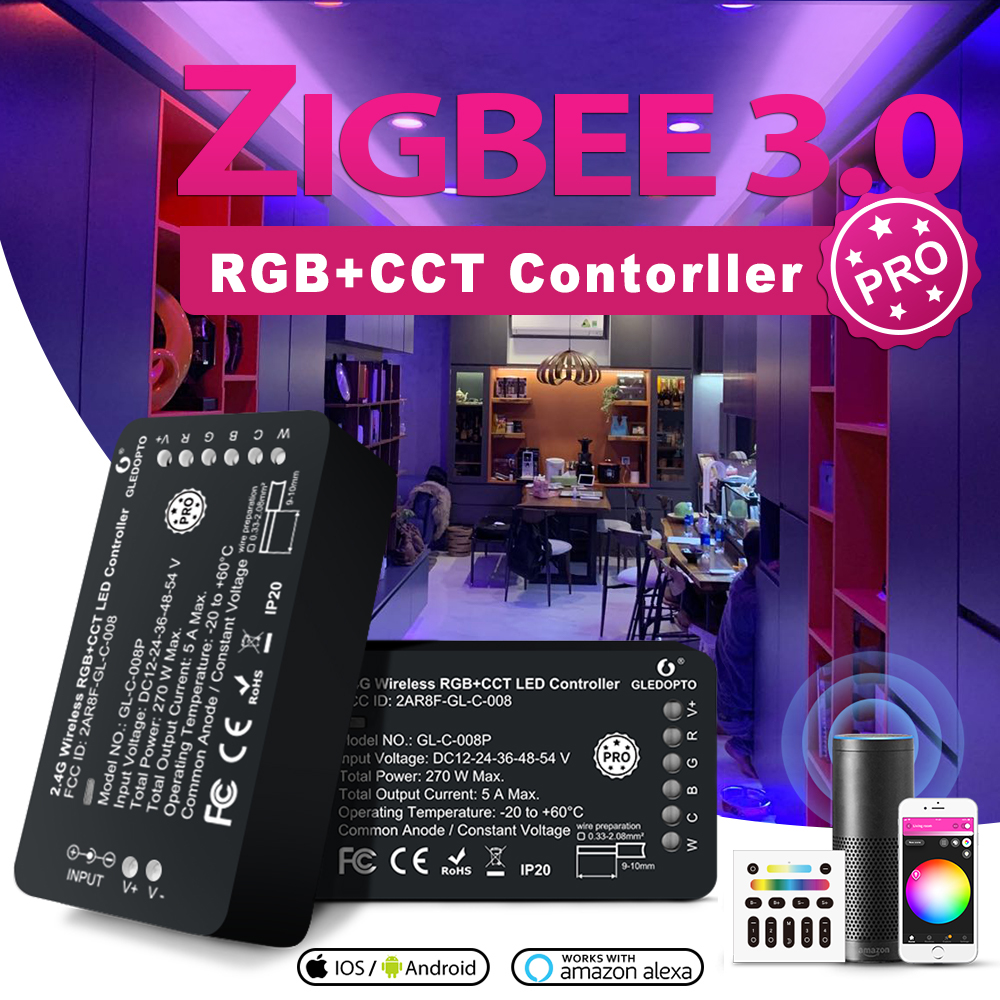 zigbee led lamp downlight