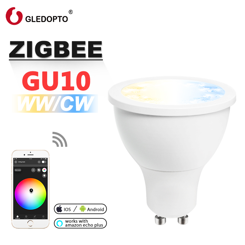 zigbee led lamp downlight