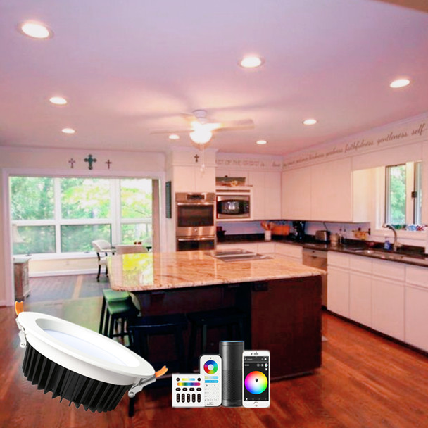 Smart down lighting 12W