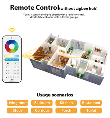 zigbee smart down lights